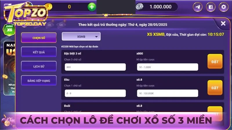 Xổ số 3 miền: Quay thưởng mỗi ngày nhận tài lộc liền tay 3 Các cách chọn số đặt cược xổ số kiến thiết 3 miền