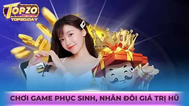Khuyến mãi Topzo 4 Chơi minigame Phục Sinh có cơ hội nhân đôi giá trị hũ