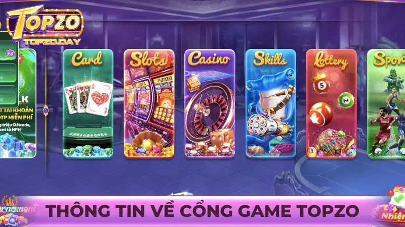 Trang chủ 19 Thông tin về cổng game uy tín TOPZO