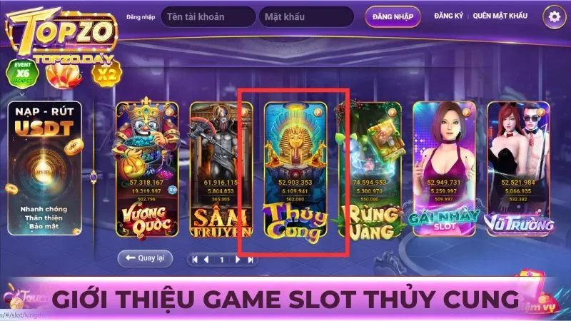 Slot Thủy Cung: Tìm kiếm kho lớn dưới đại dương huyền bí 1 Tổng quan về game đổi thưởng nổ hũ Thủy Cung